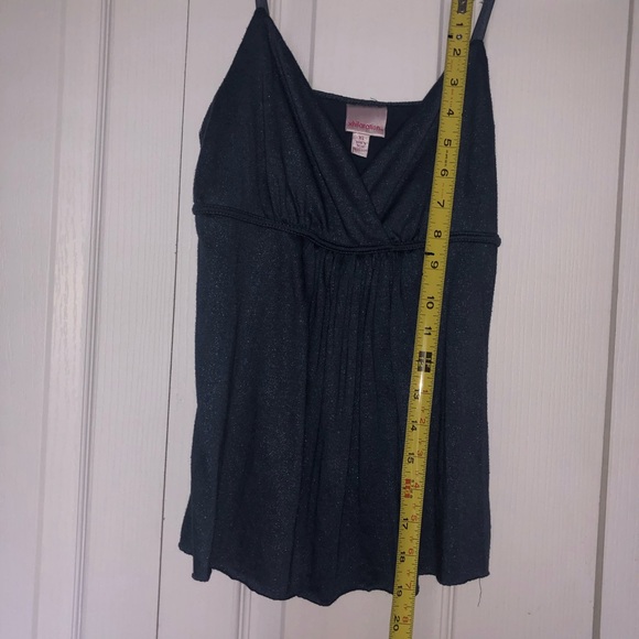 XS navy blue spaghetti strap tank top - Picture 6 of 6